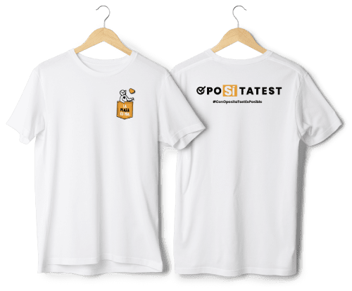 Camiseta exclusiva de OpositaTest